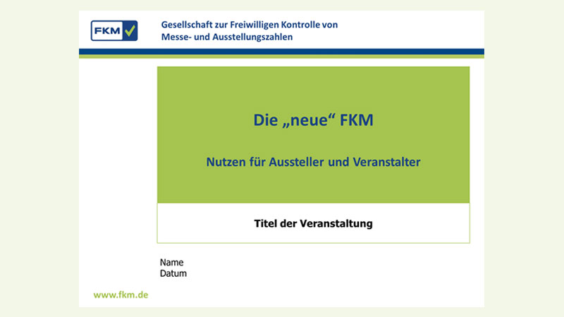 FKM-Verbandspräsentation