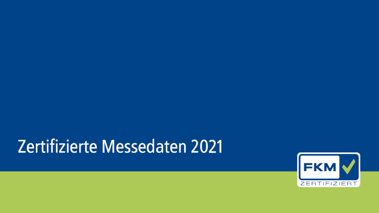 FKM-Bericht 2021: Messedaten in Deutschland mit FKM-Zertifikat