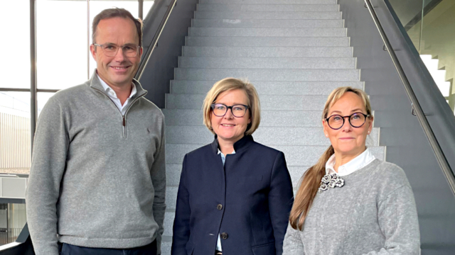 FKM-Vorstand (v.li.): Dr. Jochen Klöckler, Britta Wirtz, Constanze Kreuser